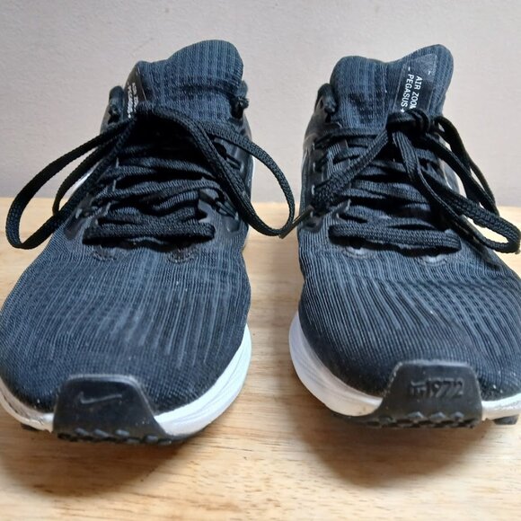 Nike Air Zoom Pegasus 39 Womens Size 7.5 Black White DH4072-001 EUC - Picture 7 of 16